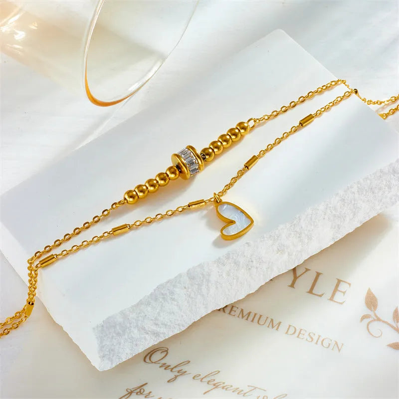 Fashion Jewelry Boho Classic Love Heart Ankle - Bellarte Enchanté Fashion Jewelry Boho Classic Love Heart Ankle